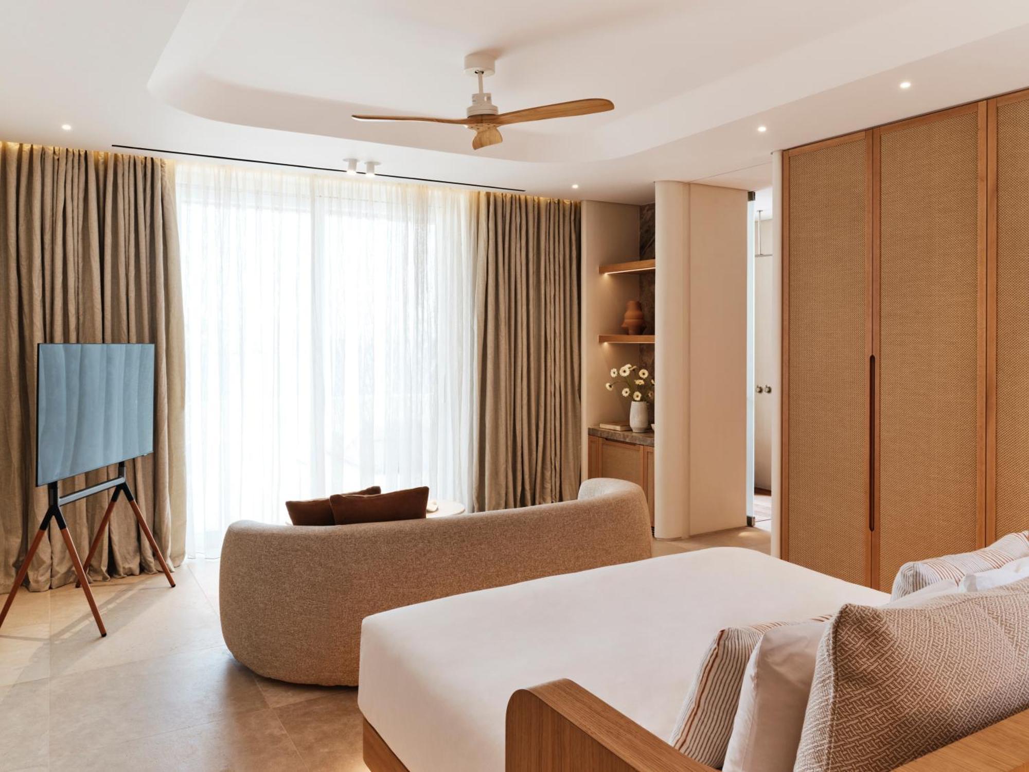 The Coast Bill&Coo-The Leading Hotels Of The World (Adults Only) Agios Ioannis Diakoftis Zimmer foto