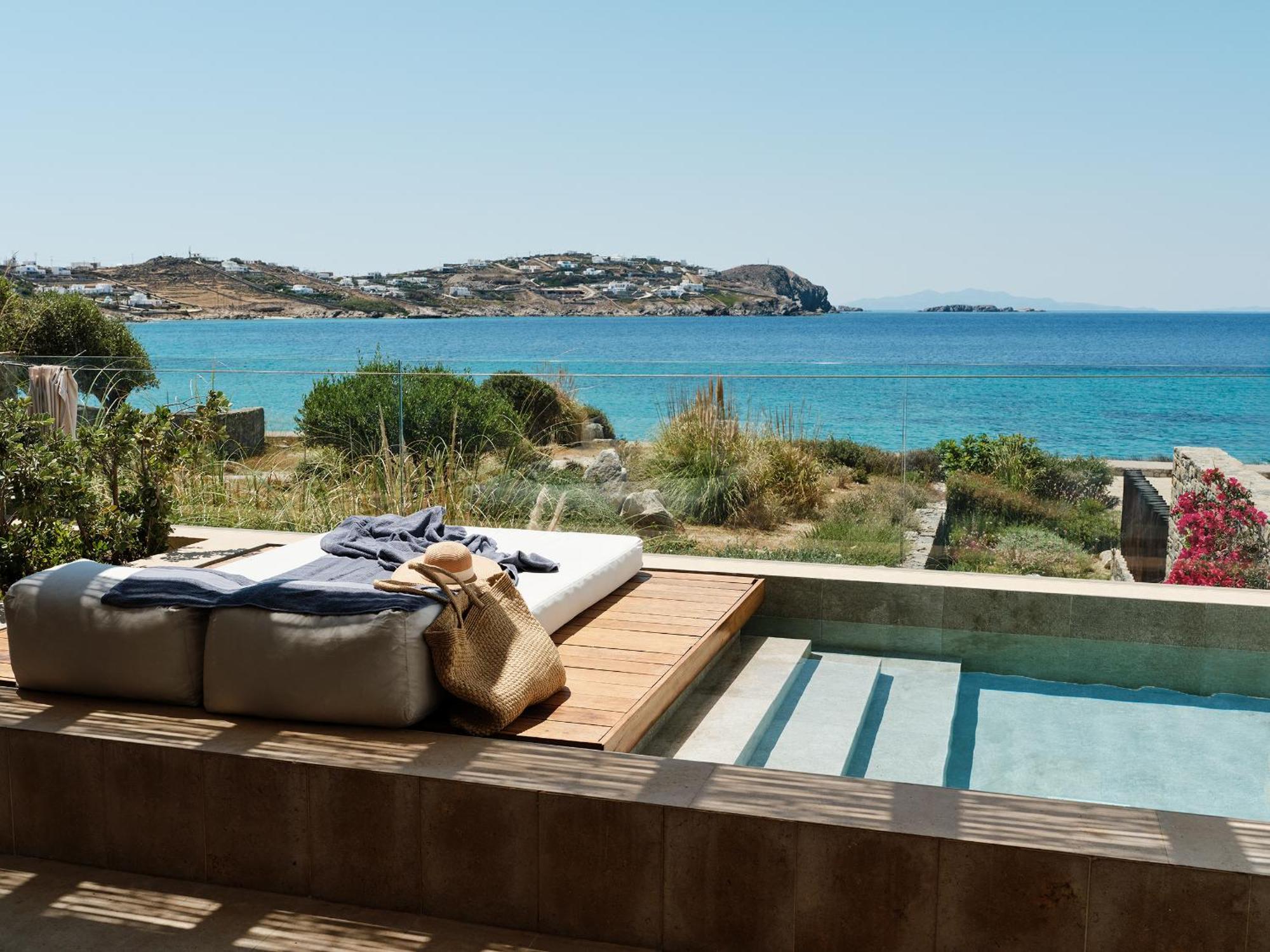 The Coast Bill&Coo-The Leading Hotels Of The World (Adults Only) Agios Ioannis Diakoftis Zimmer foto